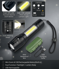 UltraBright Mini Rechargeable Powerful LED Torch Light | Powerful Flash Light